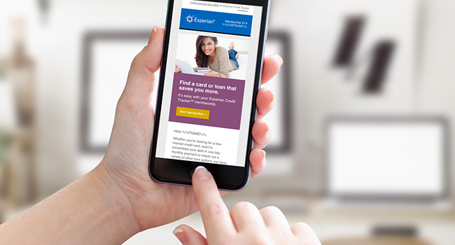 Experian Responsive Emails